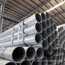 Tubo de aço galvanizado sem costura para a indústria